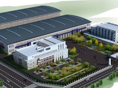 擴大了工廠區(qū)域并引進了先進設備。